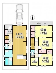 阪急西向日駅徒歩圏内！
最新設備充実です♪各居室に収納スペースあり！
テレワークルーム付きで落ち着いた空間を確保♪