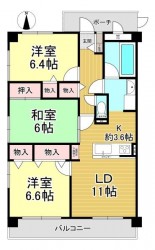 表面利回り6.22％のオーナーチェンジ物件！
角部屋のため、通風・陽当り良好♪
全居室6帖以上！