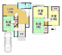 生活利便施設が多く徒歩圏内です！
敷地内1台駐車可能！カーポート付きです♪