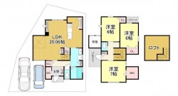 阪急東向日駅徒歩約7分!2WAYアクセス可能♪
敷地内2台駐車可能です!
おうちの裏側が空きにつき、南向きで開放感あり♪