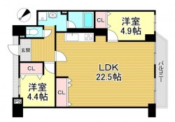  2026年4月リフォーム（一部）完成！
南西向きバルコニー！
ペット飼育可（規約有）◎