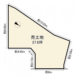 長法寺小学校まで徒歩2分！
前道6メートル＆間口6メートル！
日当たり・通風良好◎
