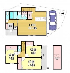 阪急京都線「西向日」駅まで徒歩8分!
全室2面採光◎
徒歩圏内に生活施設が充実しています!