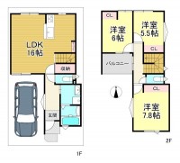  お買い物施設が徒歩圏内に揃っています！
両面道路！
阪急・JR2沿線利用可能◎
